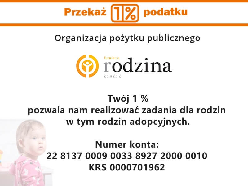 1 % wielki dar i wielkie możliwości!
